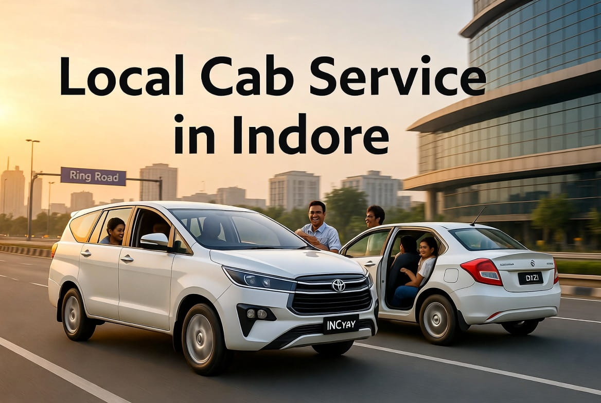 Local Cab Services in Indore – Innova Crysta & Dzire