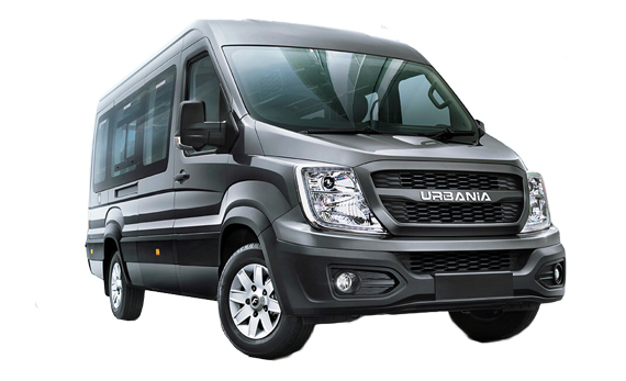 Urbania Taxi in Indore – Luxury 15-20 Seater Coach
